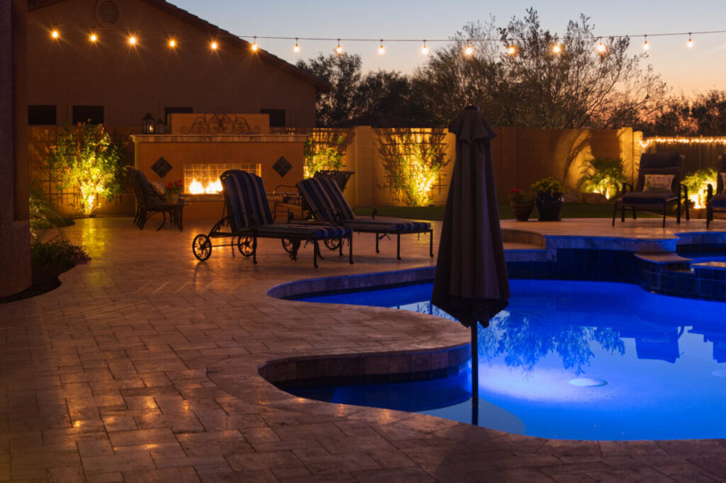 Outdoor Patios Patio and Pool Lighting