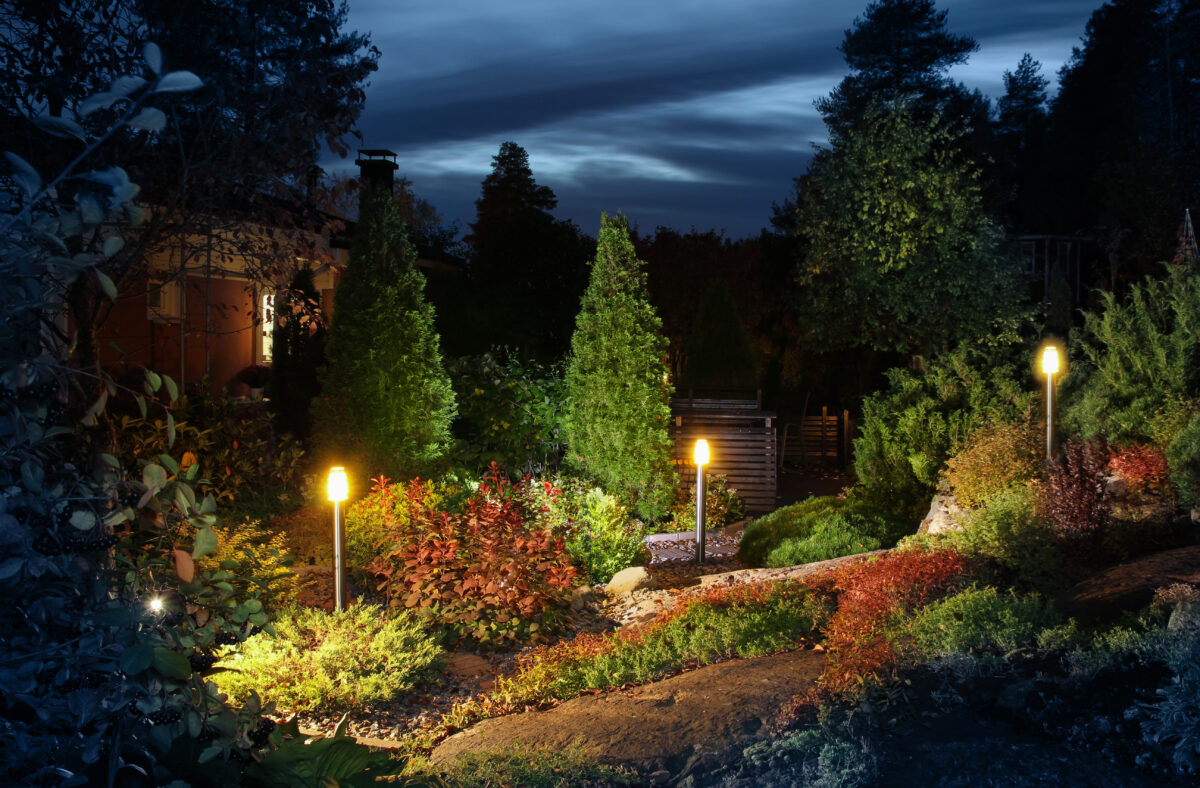 Outdoor Lighting Installation Landscape lighting